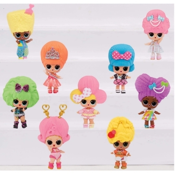 New Lol Surprise bundle of 3 Squish Sand Magic Hair Tots with Collectible Doll - Picture 5 of 6
